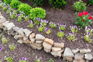 Flagstone Landscaping Wall